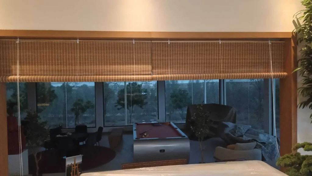 natural-bamboo-roller-blinds-living-room-windows-dubai